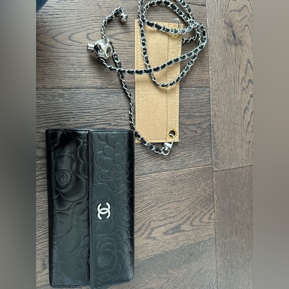 Authentic Chanel Camilla Lambskin Wallet (Repainted) - Picture 2 of 16